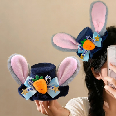 迪士尼兔子警官朱迪发夹发箍发饰