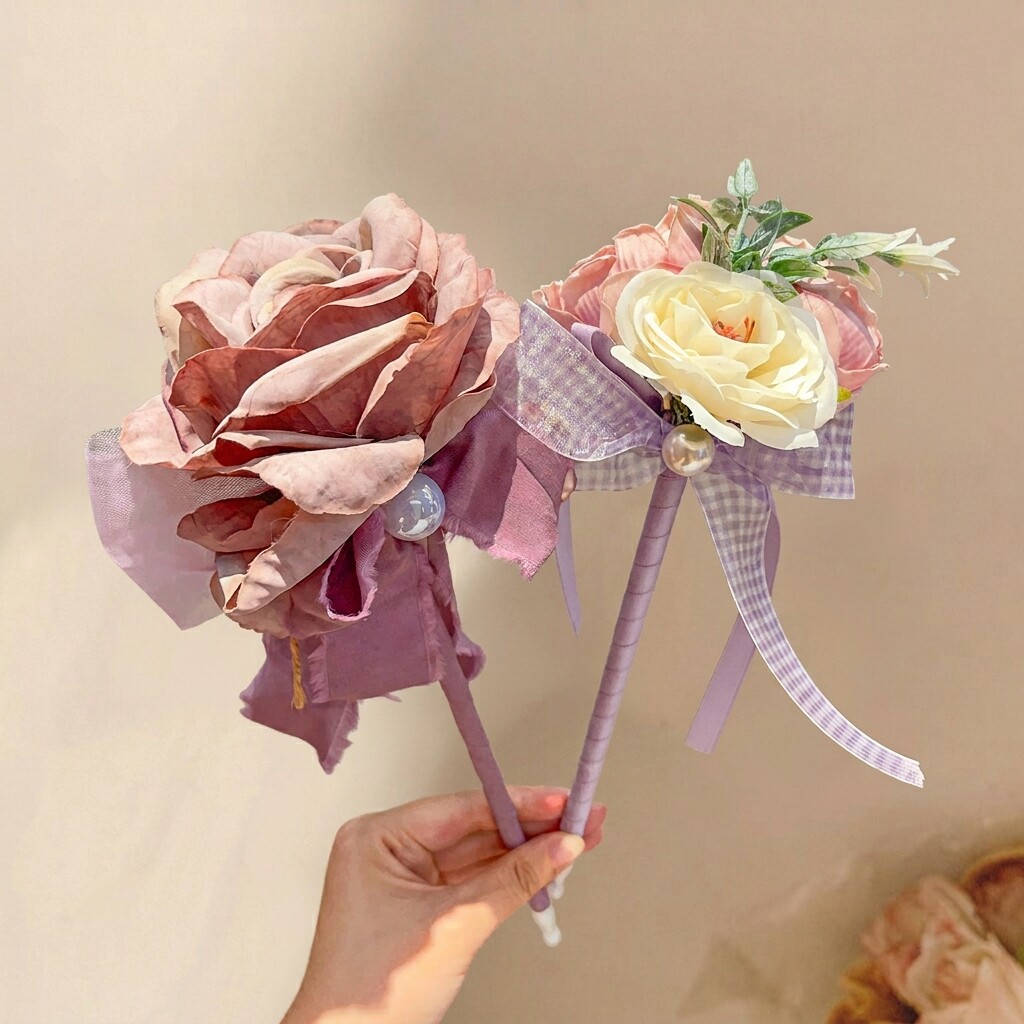 复古花艺仿真笔教师节送礼