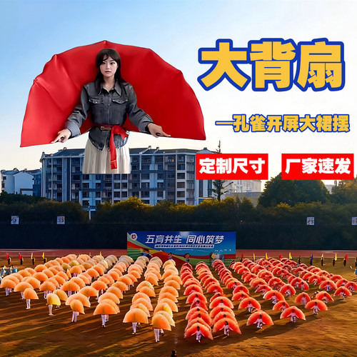 大型团体操大背扇道具