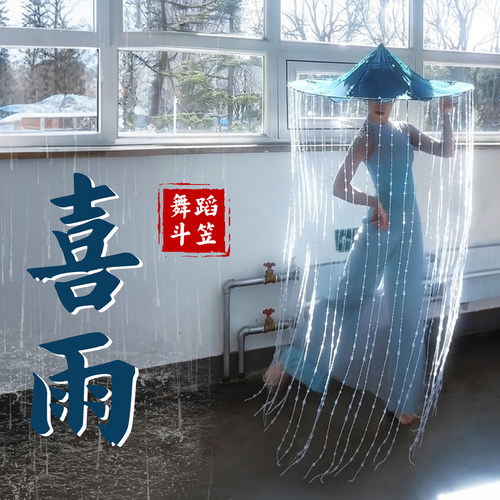 斗笠喜雨春晚同款道具