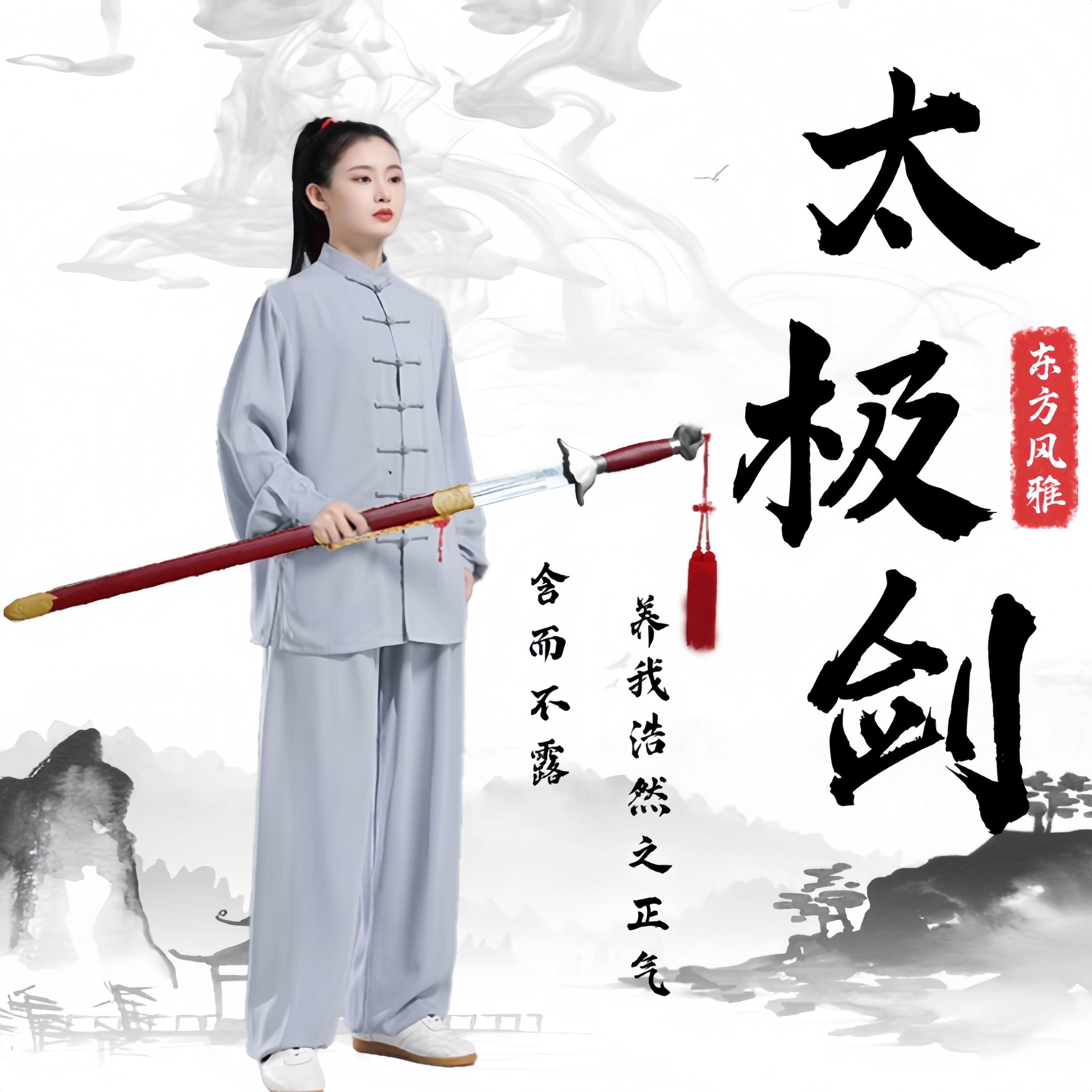 晨练表演专用太极剑武术剑