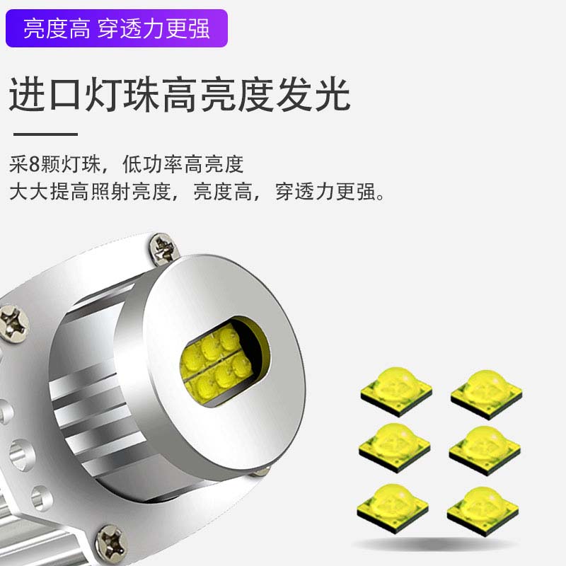 适用于05-08年宝马3系天使眼LED灯泡E90/E91 325xi,328i日行车灯