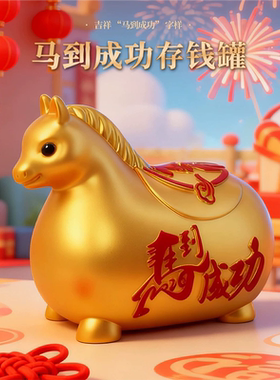 【马年新款】存钱罐2026男孩女孩