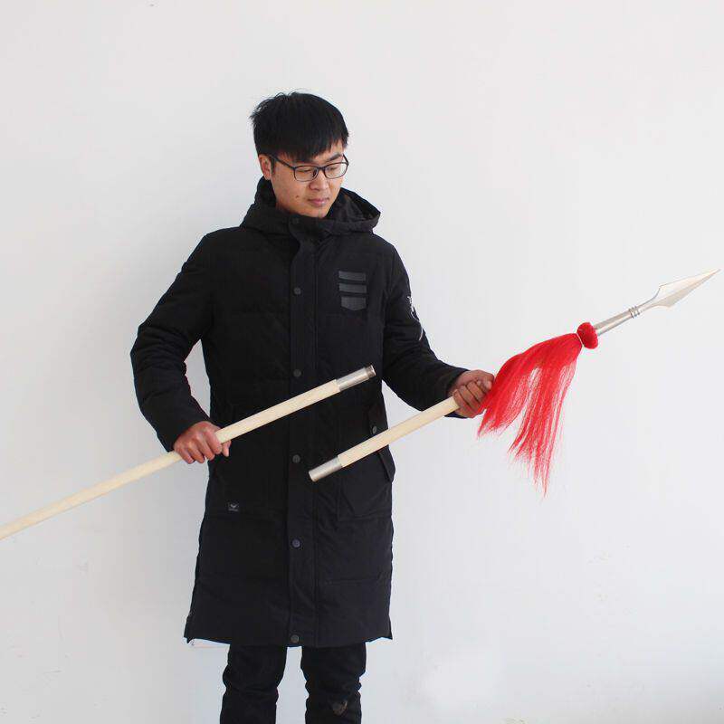 白蜡杆折叠红缨枪霸王枪