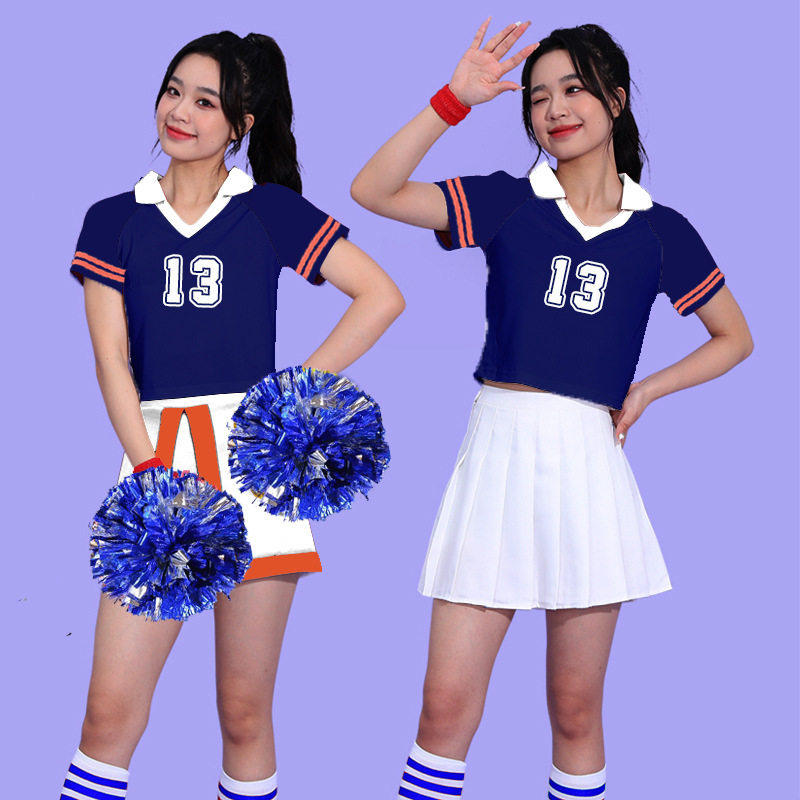 韩版学生啦啦操舞台演出