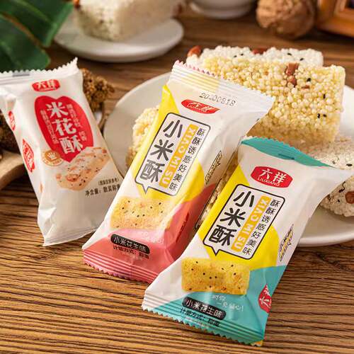 小米酥米花糖米糕老式传统糕点