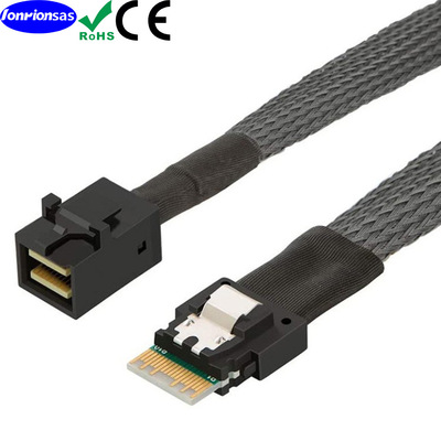 PCIe40Slimline转MiniSASHD线缆P