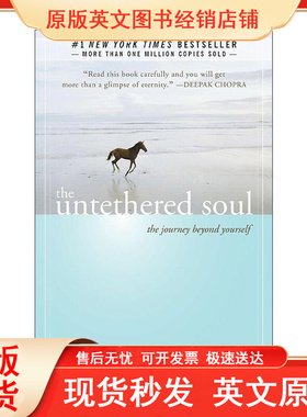 英文原版 清醒地活 迈克辛格 不羁的灵魂 The Untethered Soul:The Journey Beyond Yourself by Michael A.Si