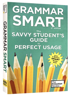 聪明学英语语法 英文原版 Grammar Smart 普林斯顿 SAT GRE 托福考试 英文版进口工具书 提高语法技巧英语书籍