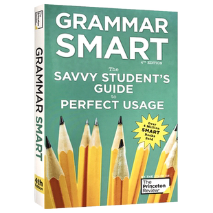 GRE 提高语法技巧英语书籍 Grammar 进口工具书 英文版 托福考试 SAT 普林斯顿 Smart 英文原版 聪明学英语语法