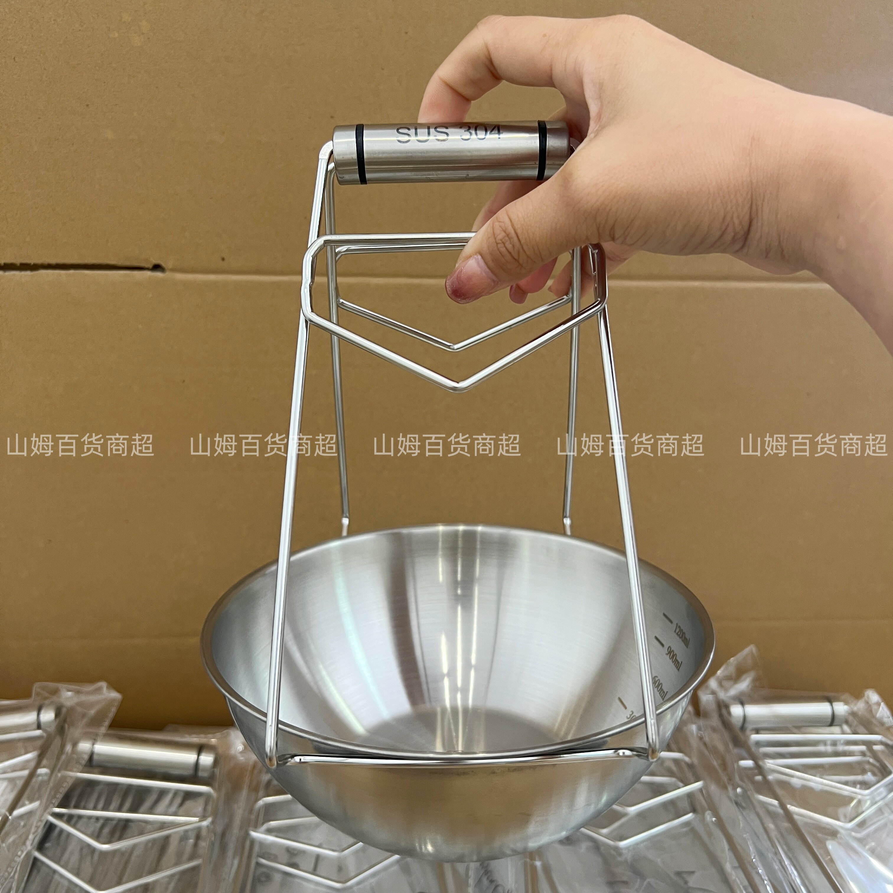 芯延厨房不锈钢提盘夹304不锈钢防烫夹厨房家用夹碗取碗器夹盘蒸