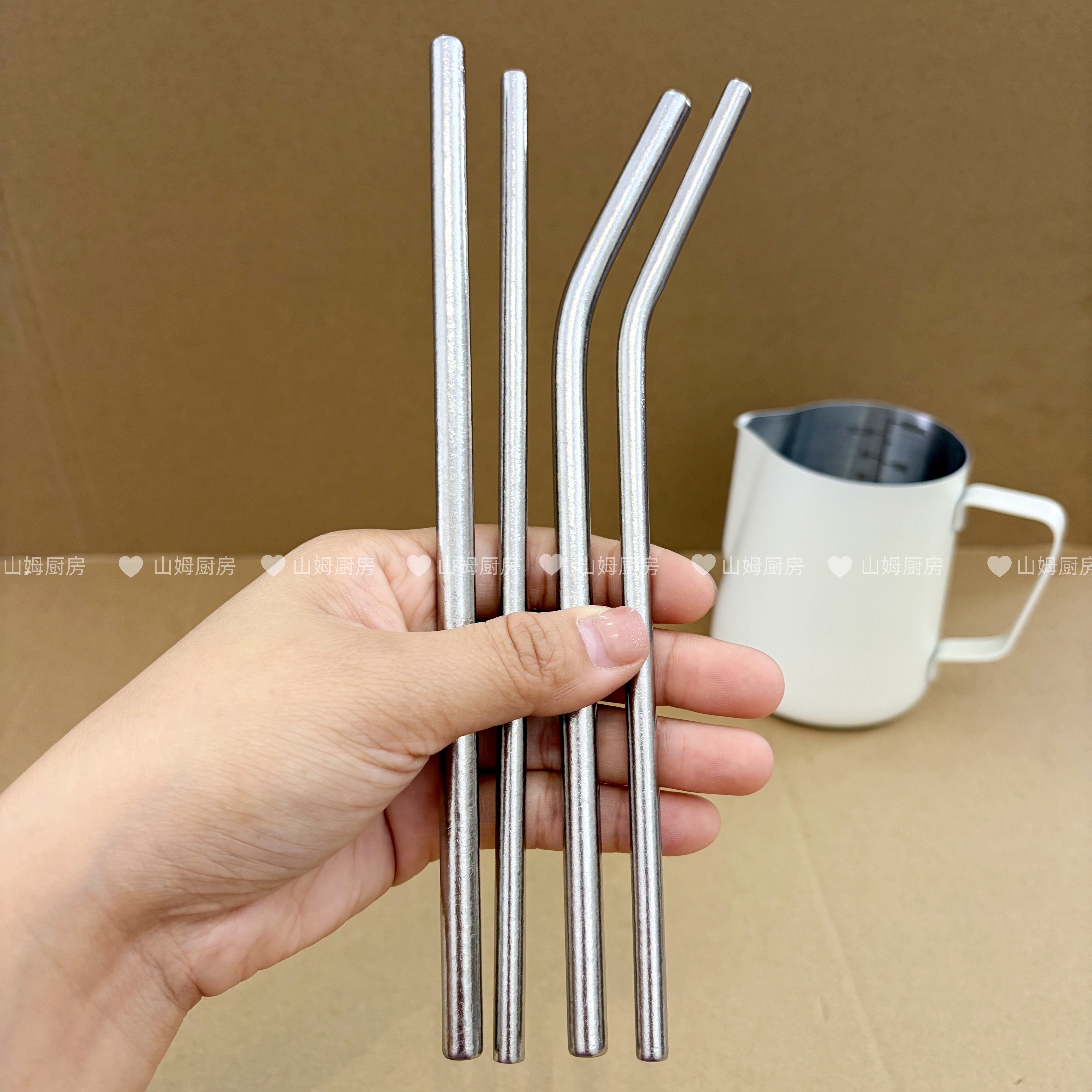芯延纯钛食品级便携户外吸管