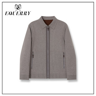 【二米专享】EQ男装秋装行政总裁系列商务翻领夹克-J469
