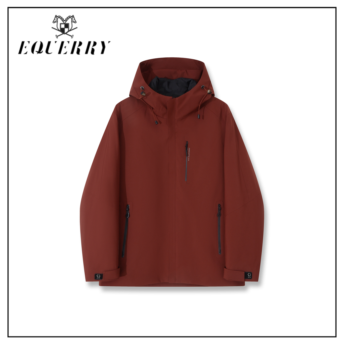 【元气珠珠】EQ男装户外通勤日常90鹅绒连帽羽绒服-Y456