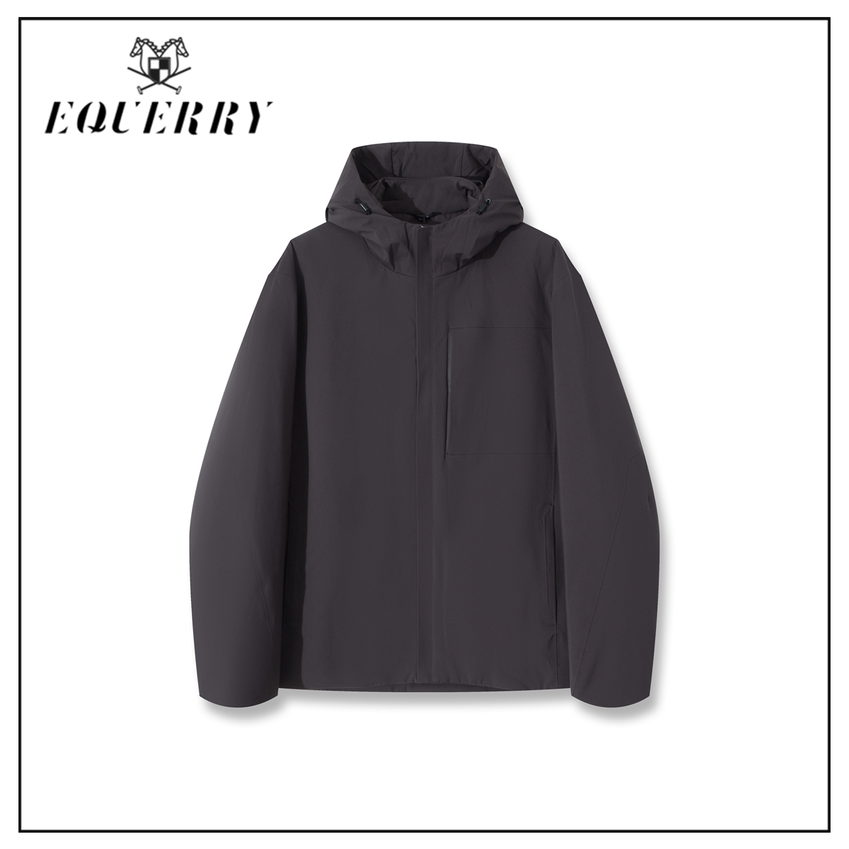 【格格专属】EQ男装商务休闲连帽90鹅绒羽绒服EQ03A25658-Y494