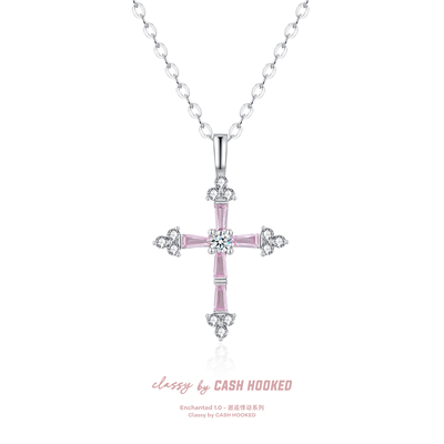 ClassybyCH 银饰 邂逅悸动系列 樱光序章吊坠 轻奢生日送礼