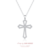 ClassybyCH 十字架吊坠 星圣·Étoilée 银饰 月溯星澈系列