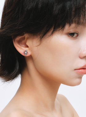 ClassybyCH 银饰 珠汐浮游系列 音韵·SonAura 耳钉 轻奢生日送礼