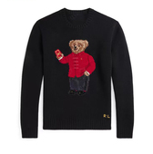 女装 Bear小熊针织衫 毛衣R L纯棉2025早春