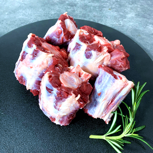 新鲜牛尾骨 3斤整根分切 农家散养正宗黄牛尾巴宝宝辅食顺丰包邮