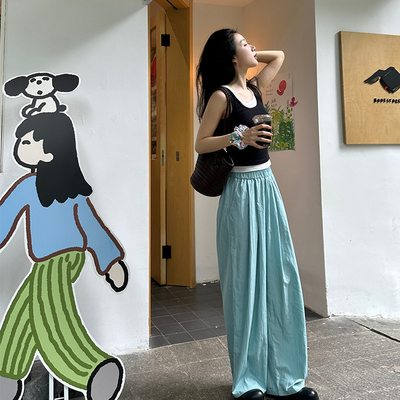 XCCX显瘦高腰夏季新款休闲裤