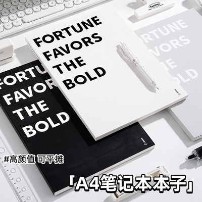 三年二班 a4不硌手笔记本本子高颜值可平摊活页本a4大线圈本大学生初中高中生专用加厚考研a5记事本定制