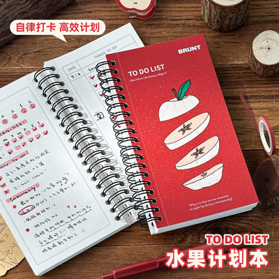 BRUNT水果计划本Todolist