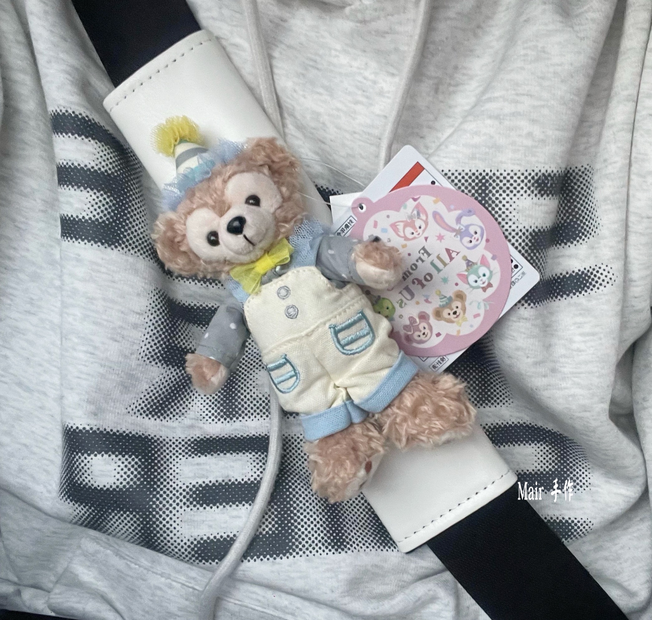 迪士尼正品车载护肩春日40周年达菲星黛露汽车安全带护肩汽车内饰