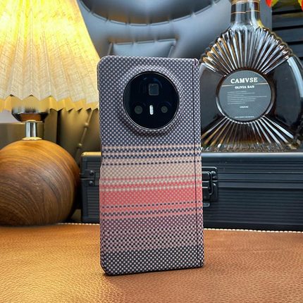 适用于荣耀MagicV3/Vs3折叠屏新款双中轴保护铰链手机壳magicv5高级感磨砂纤维纹全包防摔保护套男女款简约V2