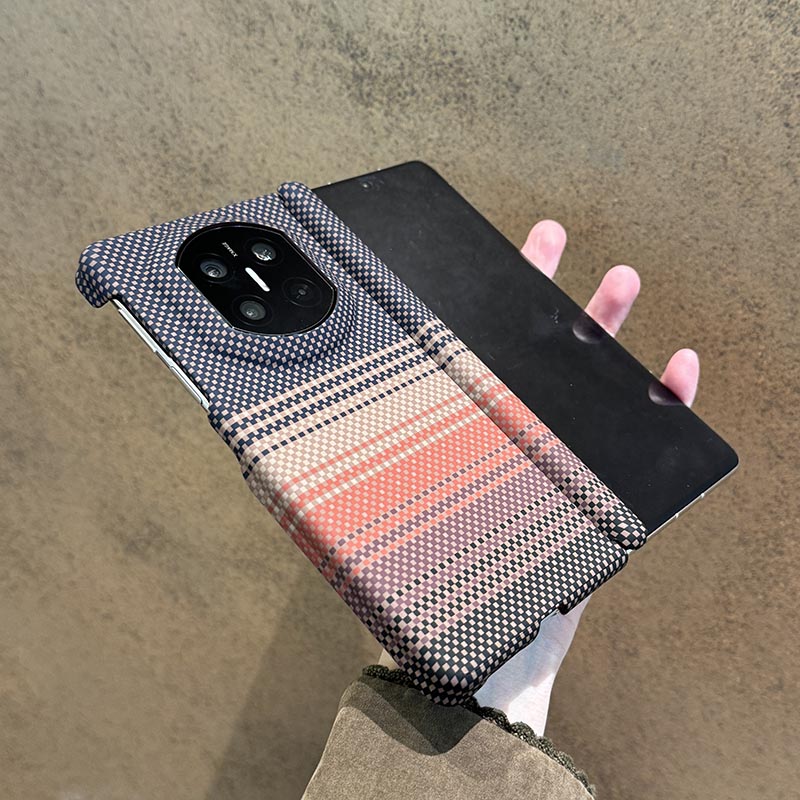 华为MateX7双中轴保护磨砂手机壳