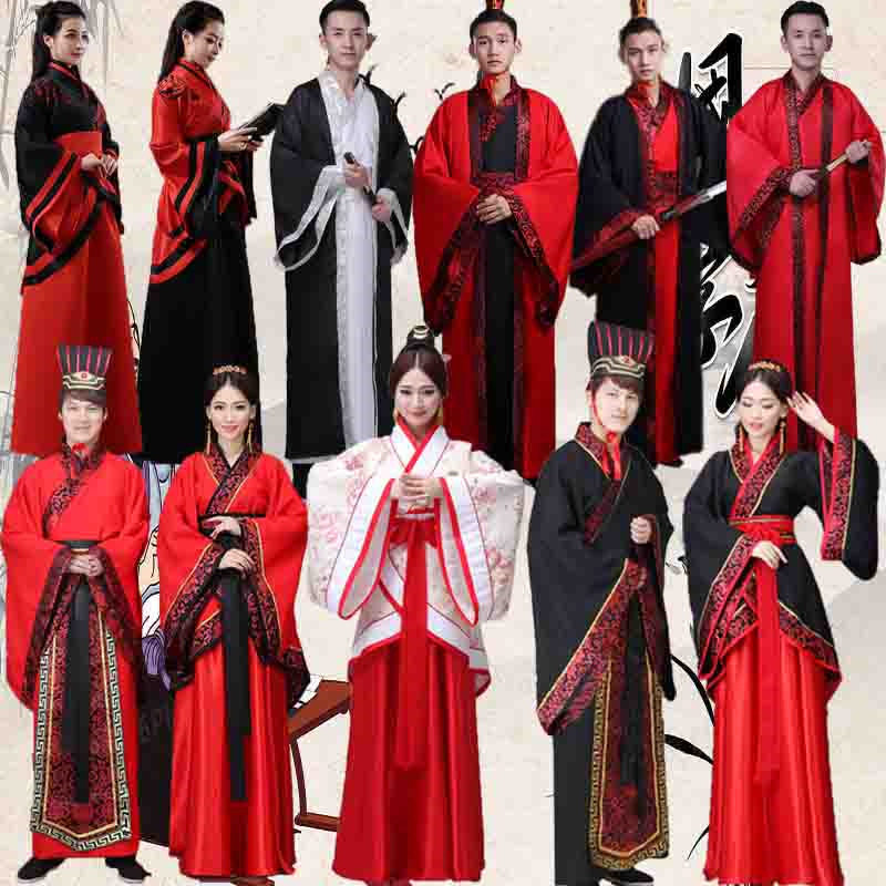 古装汉服男女国学成人礼表演礼仪之邦祭祀服古代舞台演出拜师