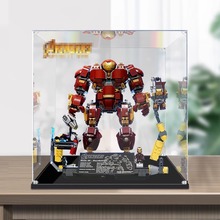 亚克力展示盒适用76105反浩克装甲模型收纳盒透明防尘罩