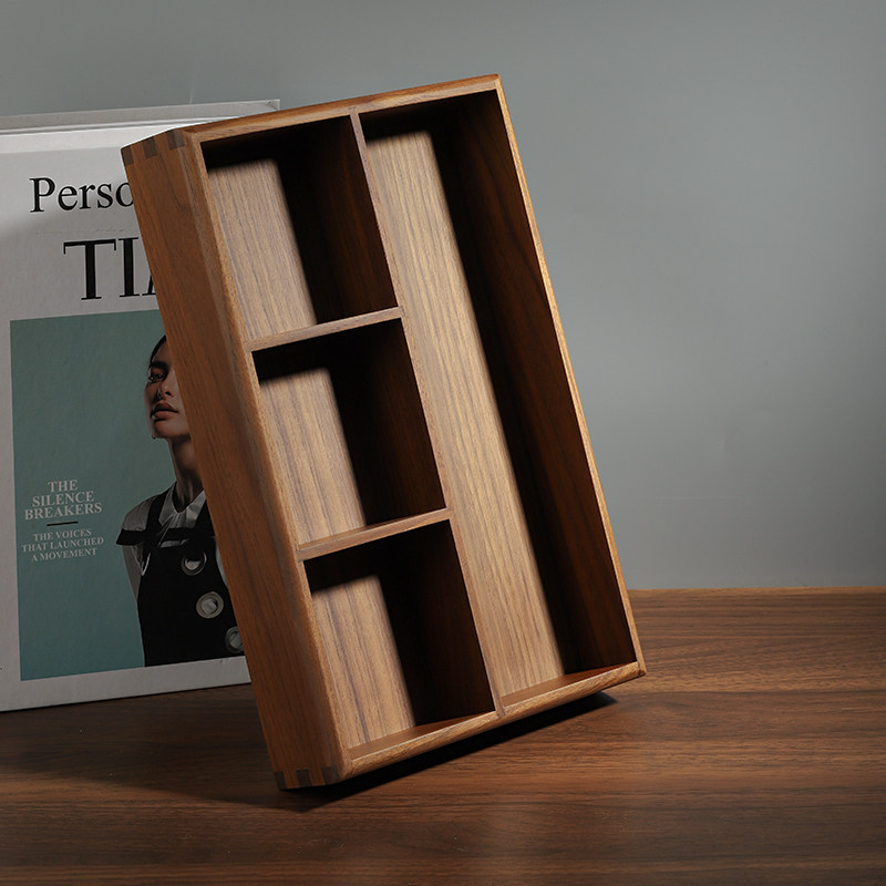 实木桌面茶几收纳盒玄关入户进门钥匙收纳摆件木质长方形家用托盘,收纳整理,桌面收纳盒,淘宝优惠券,粉丝福利购,淘宝优惠卷