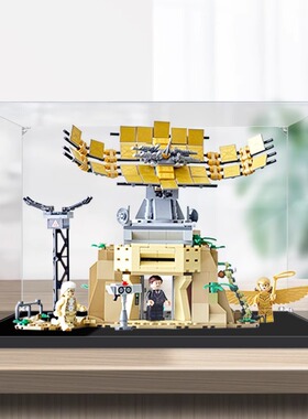 亚克力展示盒适用乐高76157神奇女侠对战豹女追击手办模型收纳盒