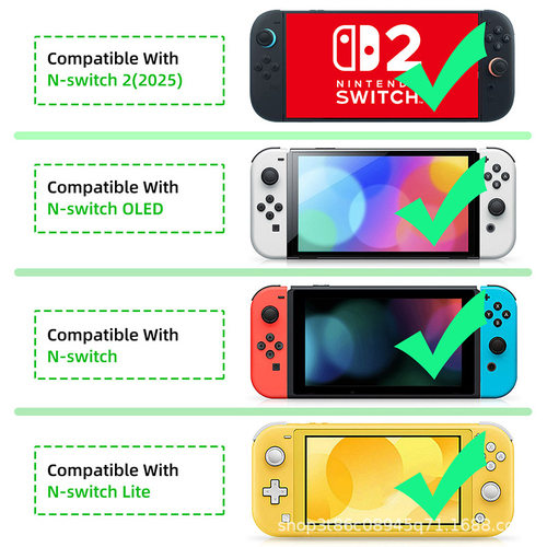 用于Switch 2 游戏卡亚克力保护盒透明Switch OLED收纳盒