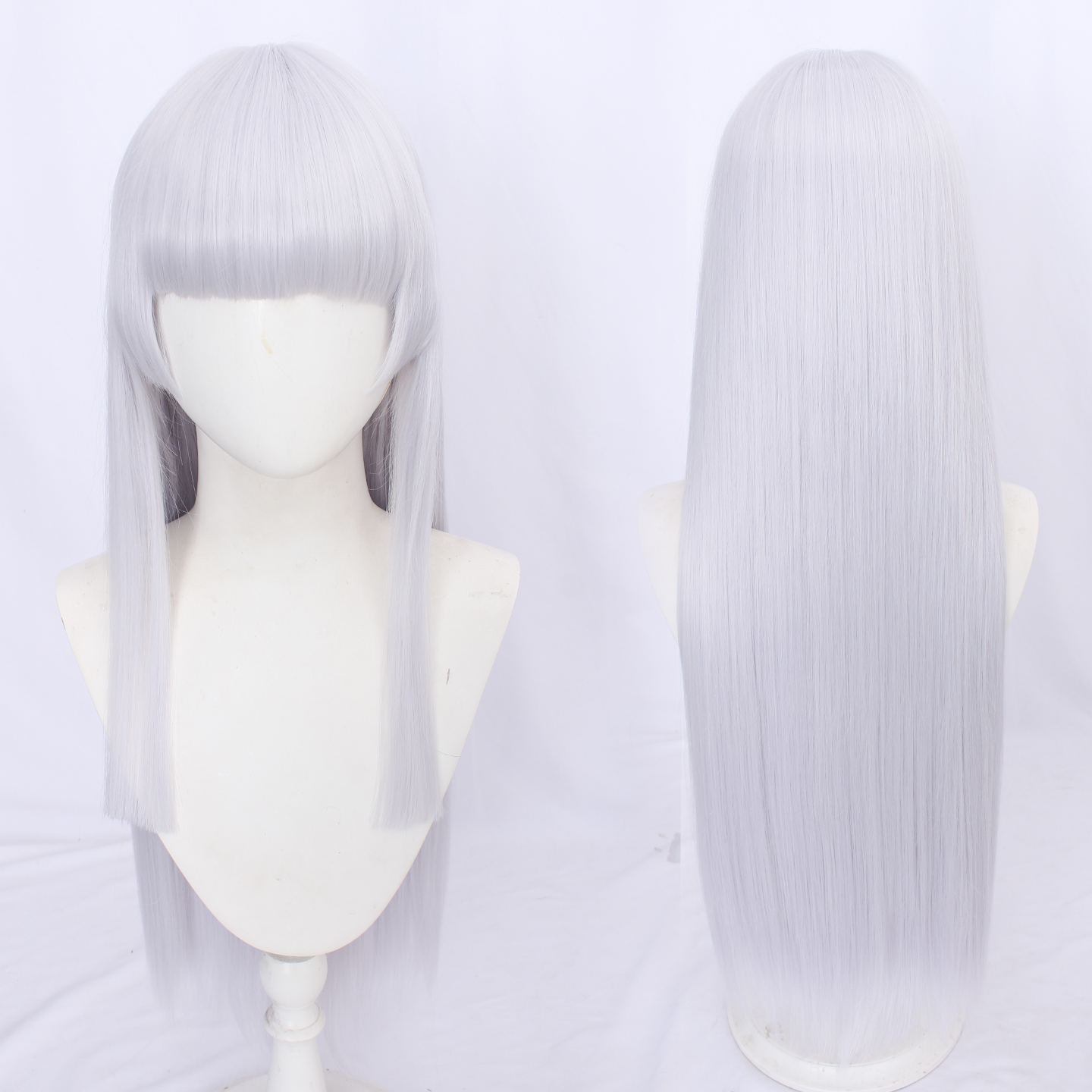 cos银蓝色深灰湾田光莉cos假发
