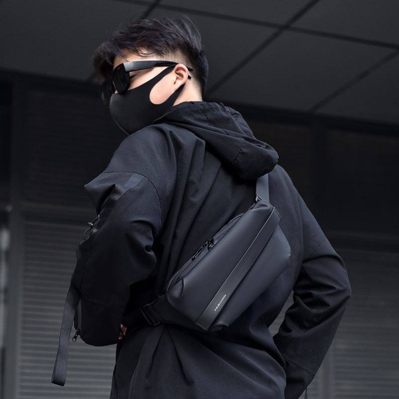 男生运动腰包多功能小背包通勤男士斜挎包单肩大容量休闲胸包轻便,箱包皮具/热销女包/男包,胸包,淘宝优惠券,粉丝福利购,淘宝优惠卷