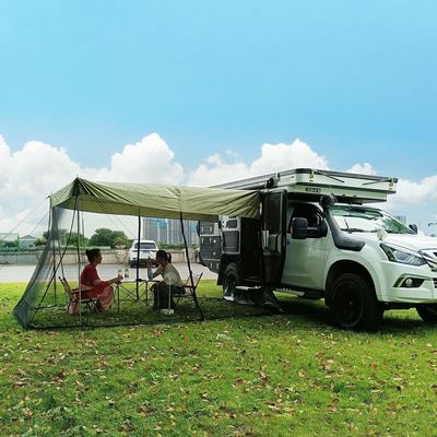 定制定制车尾帐篷户外露营suv延伸自驾游天幕防蚊遮阳车边侧帐后