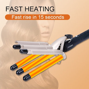 Hair Crimper Curling Iron Ceramic Crimpers Wavers Curler