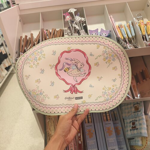 名创优品cath kidston花园工坊餐垫MINISO