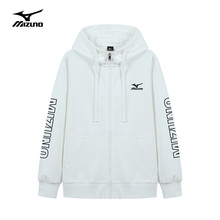 Mizuno/美津浓连帽户外卫衣男款潮流ins秋冬季长袖宽松加绒外套男