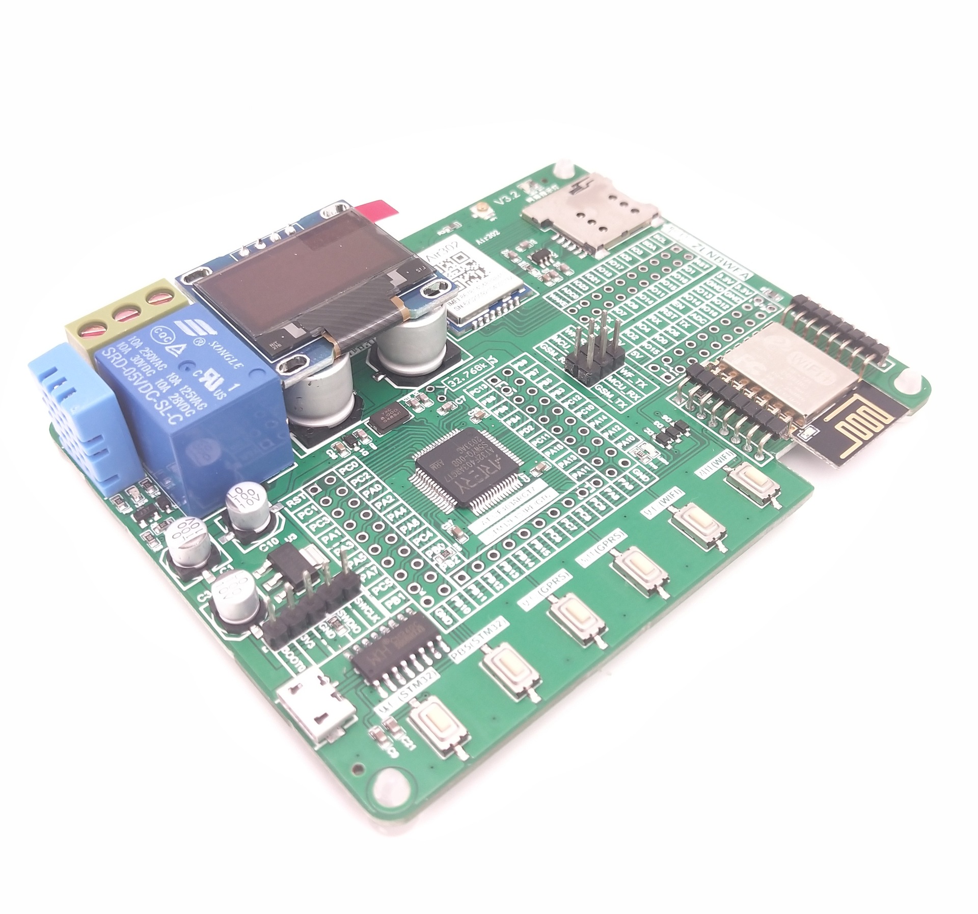 STM32物联网开发板OTA远程升级ESP8266小程序Air302 NB-IOT MQTT