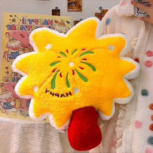 超绝烟花抱枕！！拍照装饰超出片