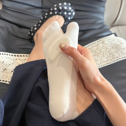 tabi女孩分趾袜~海绵垫不硌脚
