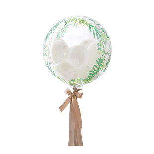 ins网红印花彩色波波球儿童周岁生日会气球装饰派对场景布置