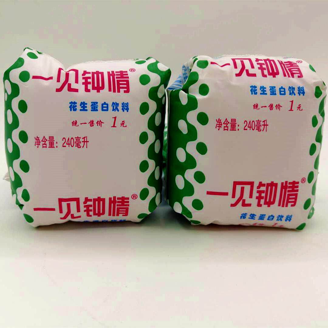 河南开封热卖特产一见钟情花生牛奶怀旧袋装学生早餐花生露奶即饮