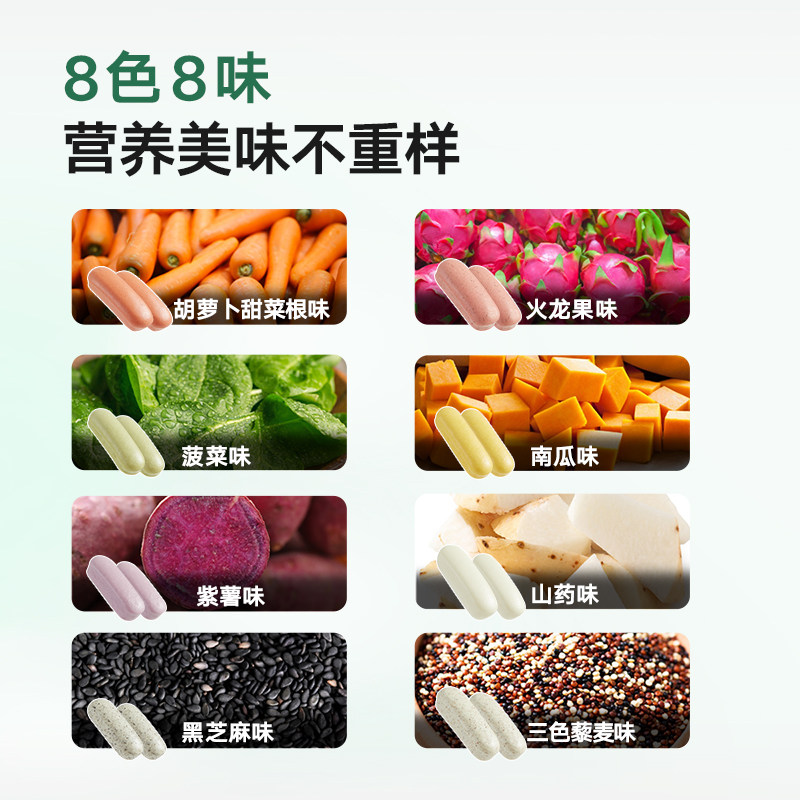 宝宝馋了手指馒头果蔬儿童早餐营养主食半成品送婴幼儿宝宝辅食谱使用感如何?