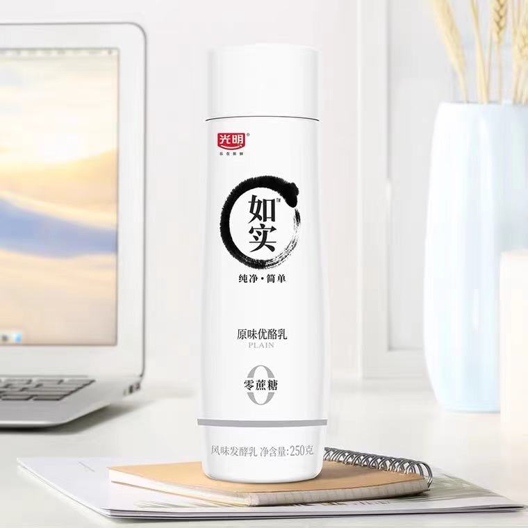 光明如实0蔗糖无添加酸奶原味白桃益生菌无白糖酸牛奶瓶装 包邮使用感如何?
