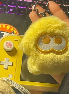 喷射战士3书包毛绒挂件钥匙链splatoon斯普拉遁乌贼章鱼礼物公仔