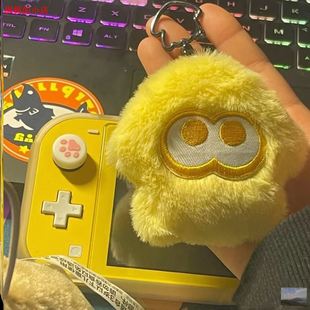 喷射战士3书包毛绒挂件钥匙链splatoon斯普拉遁乌贼章鱼礼物公仔